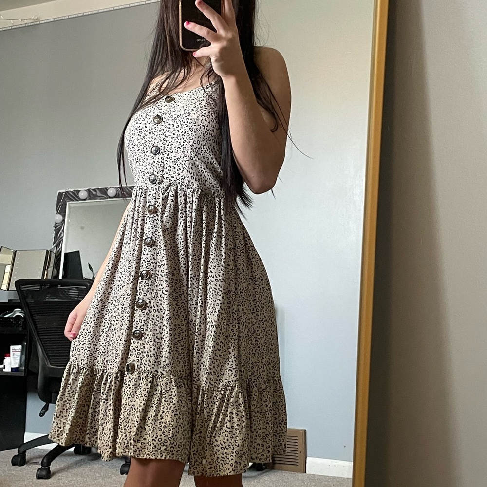 cheetah dress